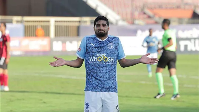 إبراهيم عادل يسجل الهدف الأول لبيراميدز أمام الزمالك في السوبر المصري