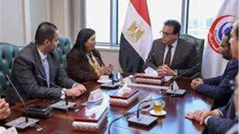 وزير الصحة: الفريق التقني يساعد مصر فى مجالات مختلفة