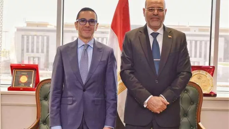 وزير الاستثمار يلتقي وزير العمل لبحث سبل التعاون