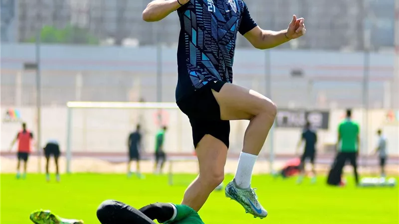 مران الزمالك.. تدريبات بدنية استعدادًا للأهلي في نهائي السوبر