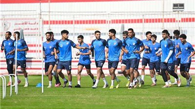 جمل خططية وتدريب على الركلات الحرة في مران الزمالك