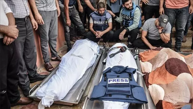 إعلام فلسطيني: استشهاد 180 صحفيا من العدوان الإسرائيلي على غزة