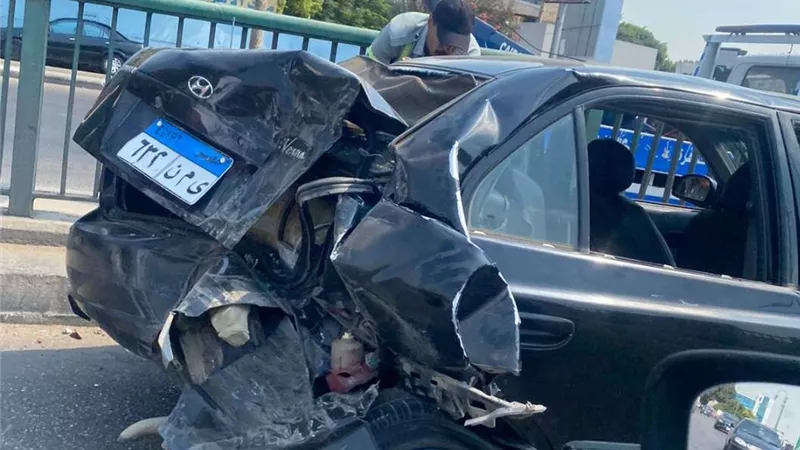 مصرع وإصابة 5 أشخاص في حادث تصادم بطريق بدر