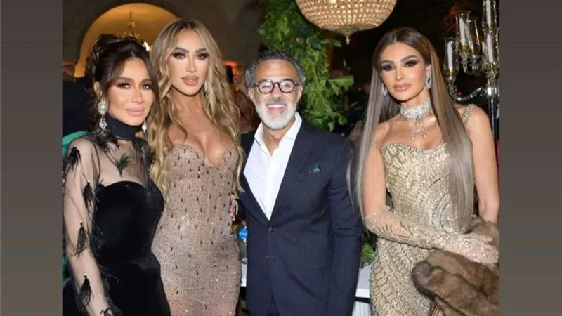 حفل زفاف أسطوري.. ابنة بسمة وهبة تحتفل بحضور نجوم الفن والمجتمع