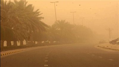 الأرصاد: رياح وأتربة على بعض المناطق وتحذيرات لمرضى الجيوب الأنفية من حالة الطقس