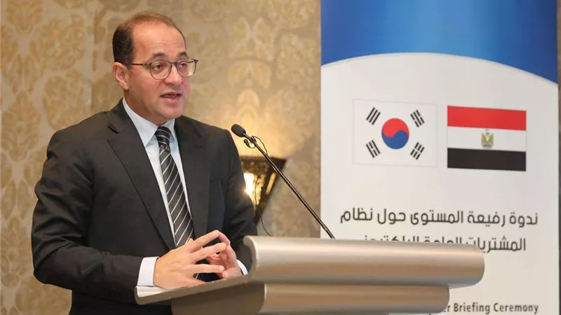 كجوك : نستهدف جذب مزيد من الاستثمارات الكورية ومشروعات التعاون الإنمائي فى مصر