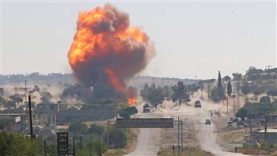 قصف إسرائيلي على حمص بسوريا واستشهاد 6 أشخاص