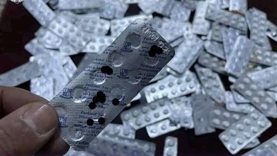 مباحث طامية تلقي القبض على عاطلين بحوزتهما  كمية كبيرة من الترامادول