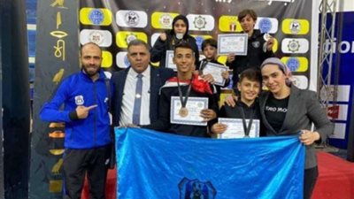لاعبو نادي العريش يحصدون 7 ميداليات ببطولة العربية للكيك بوكسينج