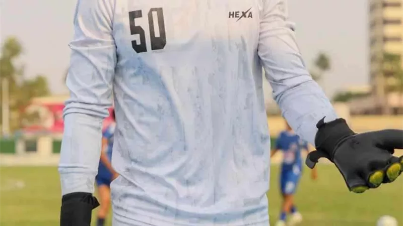 عبده هلال حارس مرمى جنوب سيناء يتألق ويتصدى لركلة جزاء ويصنع هدفا