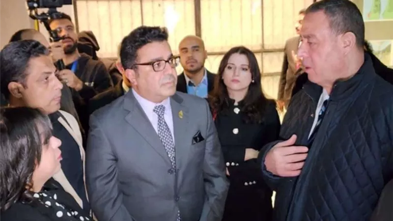 رسائل بالبحر.. رئيس كتلة الحوار والسفير الفلسطيني يشاهدون فيلمًا عن طفلة من غزة تخاطب والدتها الشهيدة