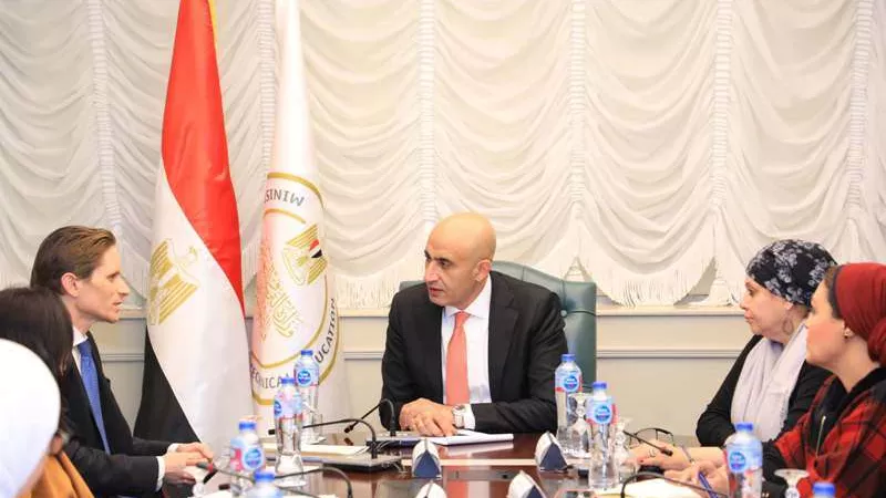 وزير التعليم: نستعد لتوسيع عدد المدارس المصرية الألمانية إلى 100 مدرسة