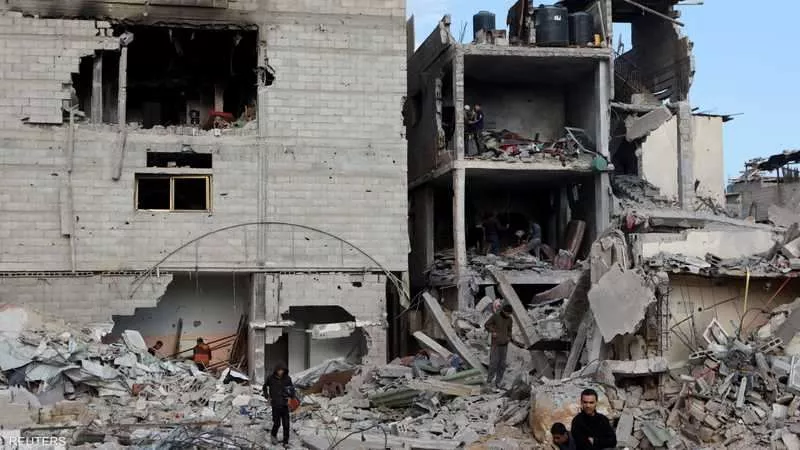 قتلى وجرحى فلسطينيون جراء قصف إسرائيلي في غزة