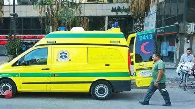 حادث تصادم مروع فى مدينة بدر تتسبب فى إصابة فتاة