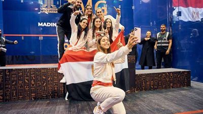 منتخب مصر لسيدات الإسكواش يفوز بأول مباراة أمام اليابان ببطولة العالم