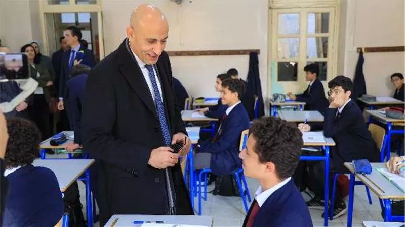وزير التربية والتعليم يشيد بالمدارس الفرنسية في مصر