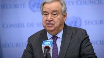 غوتيريش: سوريا عند مفترق الأمل والمخاطر.. والفرصة لا تحتمل الفشل