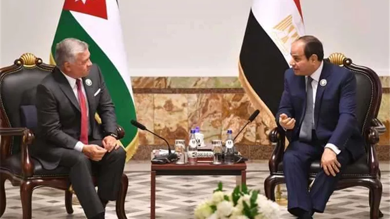 كاتب صحفي يشير لدلالة زيارة ملك الأردن لمصر اليوم وعقد جلسة مباحثات مغلقة مع الرئيس السيسي