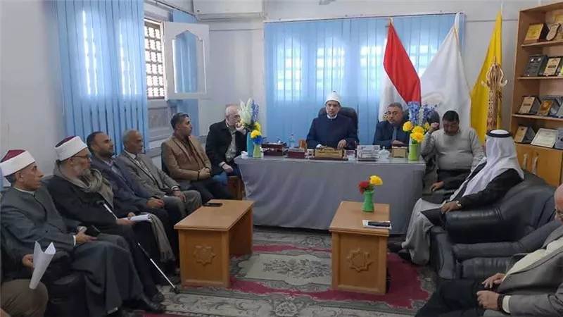 منطقة شمال سيناء الأزهرية تناقش الاستعدادات لامتحانات الفصل الدراسي الأول