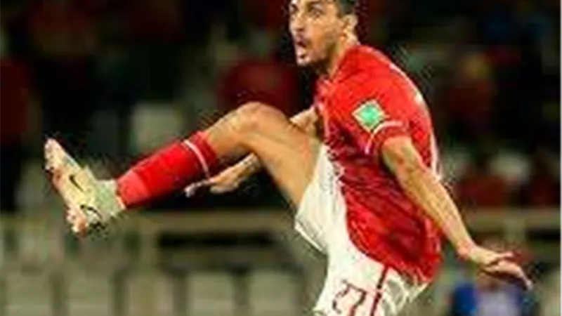 غياب طاهر محمد طاهر بسبب بسبب مزق الأمامية لمدة 3 أسابيع