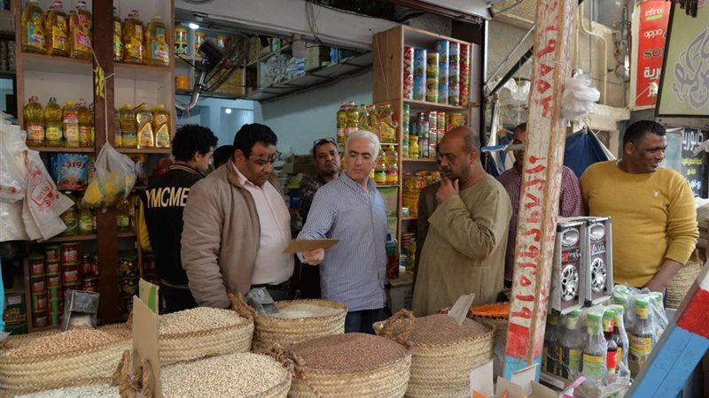 حملة تموينية في الإسماعيلية