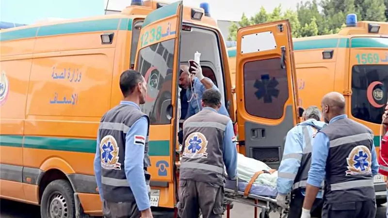 إصابة 3 مواطنين في حادث تصادم بطريق الإسكندرية الصحراوي