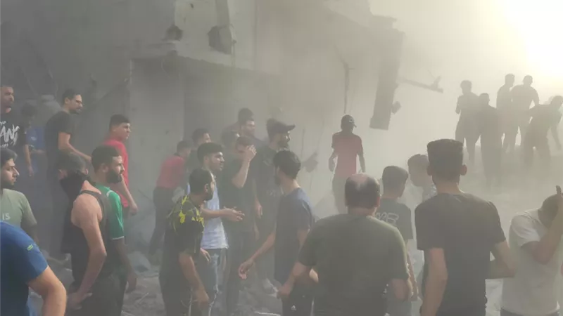 خروج آخر مرفق صحي كبير في شمال غزة عن الخدمة بعد الهجوم الإسرائيلي
