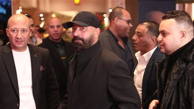 محمد سعد يحتفل بالعرض الخاص لفيلم 