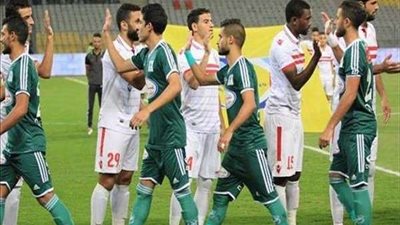 شوط أول سلبي بين المصري والزمالك بكأس الكونفدرالية الإفريقية