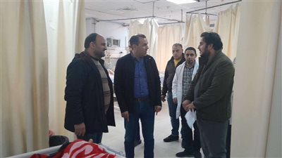 وكيل صحة البحيرة يقوم بزيارة مفاجئة  لمستشفى ايتاى البارود المركزي