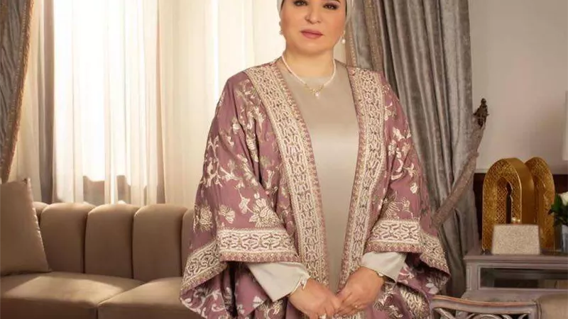 السيدة انتصار السيسى تهنئ الشعب المصري بمناسبة العام الجديد