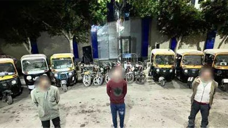 نفذوا 14 جريمة.. القبض على أخطر عصابة لسرقة الدراجات النارية بـ المنيا