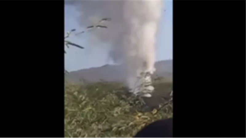 إثيوبيا : غازات بركانية بسبب الزلازل والهزات الأرضية المُستمرة من بركان فانتال