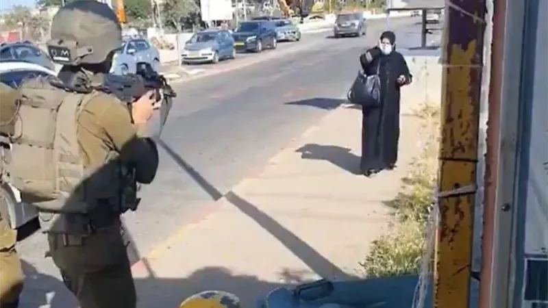 امرأة فلسطينية تحاول تنفيذ هجوم في الضفة دون وقوع إصابات