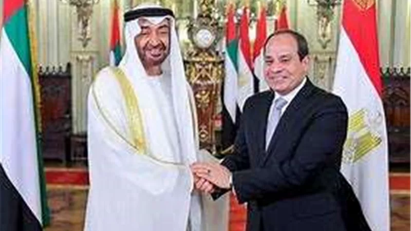 السيسي وبن زايد يبحثان العلاقات الثنائية بين البلدين الشقيقين
