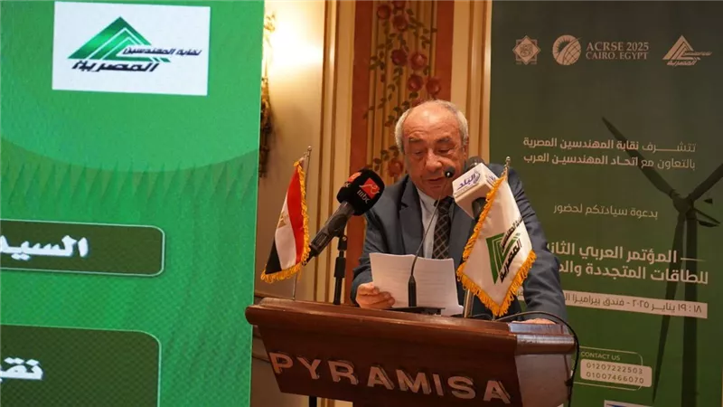 نقيب المهندسين: الطاقة المتجددة التزام أخلاقي وحضاري