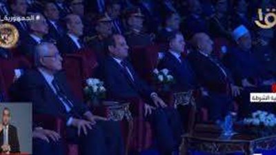 انطلاق احتفالية عيد الشرطة الـ73 بحضور الرئيس السيسي.