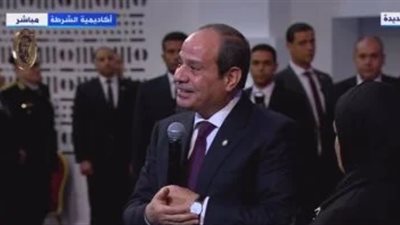 الرئيس السيسي: التطرف لن يجد فى مصر بيئة حاضنة له أو متهاونة معه