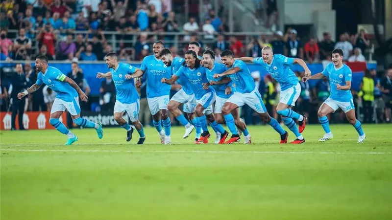 مباراة مانشستر سيتي وباريس سان جيرمان في دوري أبطال أوروبا