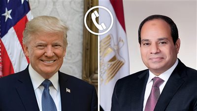 السيسي يتلقى اتصالًا هاتفياً من الرئيس الأمريكي والأخير يدعوه لزيارة واشنطن