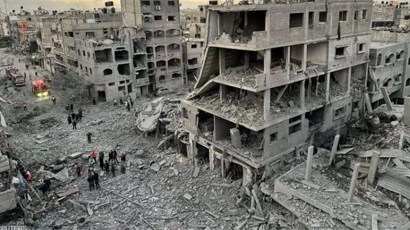 سيدة غزية وطفلها وقطتها: رحلة إنسانية تحت وابل القصف للعودة إلى الوطن