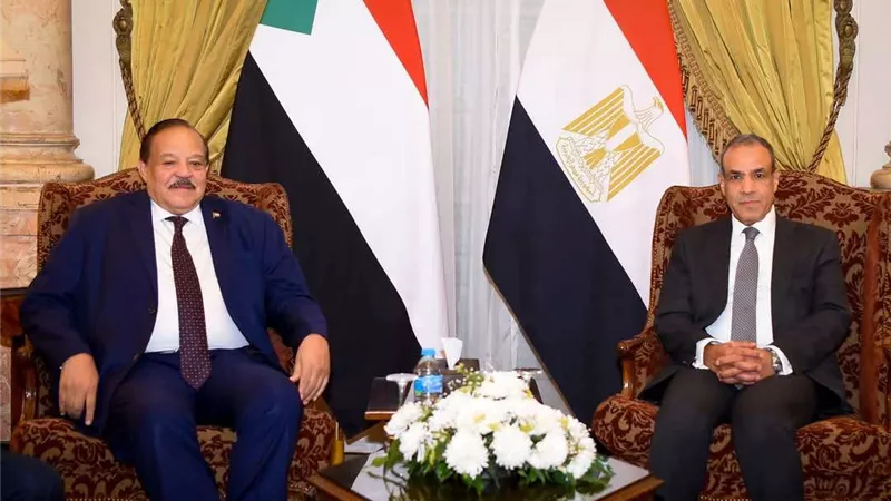 وزير الخارجية المصري يستقبل نظيره السوداني للتشاور حول العلاقات الثنائية للبلدين