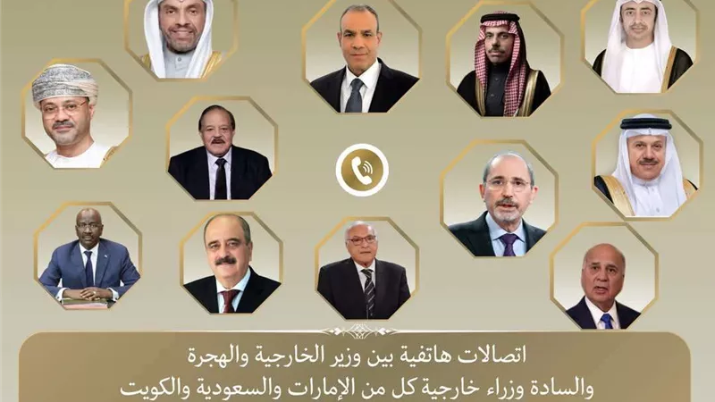 اتصالات مكثفة لوزير الخارجية مع نظرائه العرب لتأكيد رفض تهجير الفلسطينيين