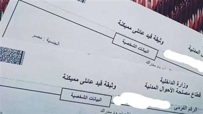 في خطوات بسيطة.. كيفية استخراج القيد العائلي والمستندات المطلوبة