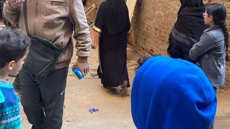 الناجي الوحيد من عقار كرداسة المنهار: 