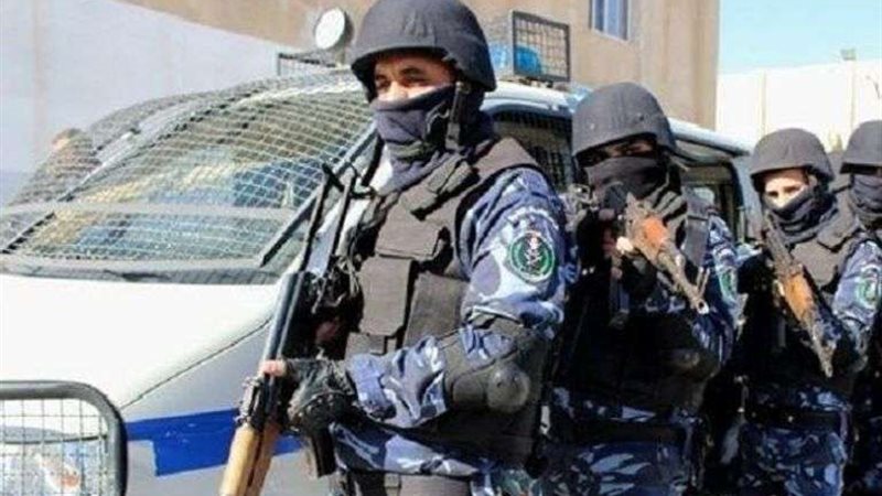 رجال الشرطة الفلسطينية
