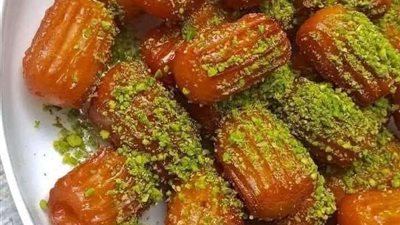 طريقة عمل بلح الشام نادية السيد.. الخطوات بالفيديو