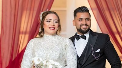 في ليلة من ألف ليلة وليلة .. زفاف محمد ناصر وعروسه مريم أشرف