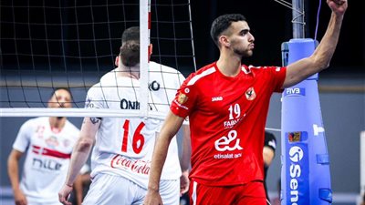 الأهلي يهزم الزمالك في نصف نهائي الدوري المصري للكرة الطائرة