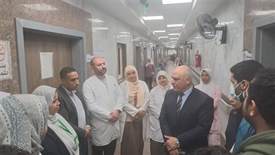 جولة تفقدية لمسؤولي صحة القليوبية لمتابعة كفاءة الخدمات الطبية